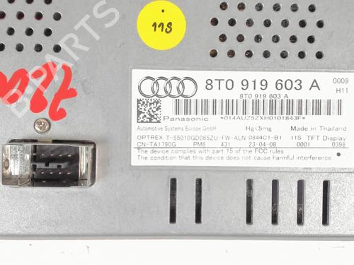 Used Display monitor Display monitor AUDI A4 B8 (8K2) 2.7 TDI (190 hp) 21238348 21238348