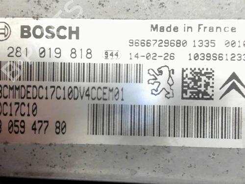 Used Engine control unit (ECU) Engine control unit (ECU) PEUGEOT 207 (WA_, WC_) 1.4 HDi (68 hp) 40224710 40224710