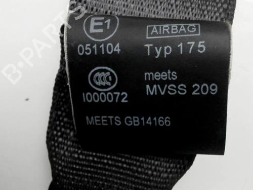 Front right seatbelt OPEL ASTRA J (P10) 1.7 CDTI (68) | BP26666733I25 - Image 3