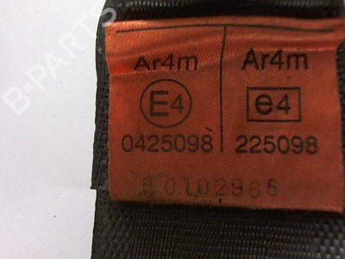 Used Rear left seatbelt Rear left seatbelt MITSUBISHI L200 (K7_T, K6_T, K5_T) 2.5 TD 4WD (K74T) (99 hp) 20448846 20448846