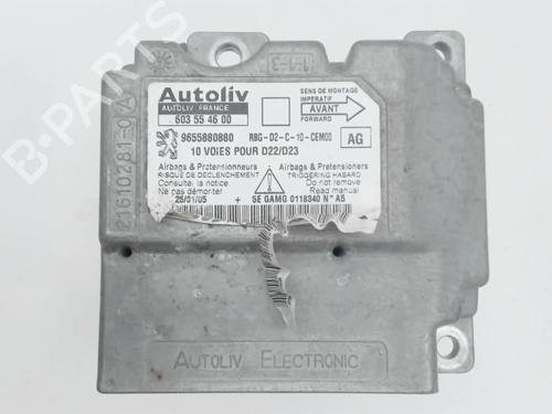 ECU airbags PEUGEOT 407 (6D_) 2.0 HDi 135 (6DRHRH, 6DRHRE, 6DRHRG, 6DRHRJ) | BP20439569M53 