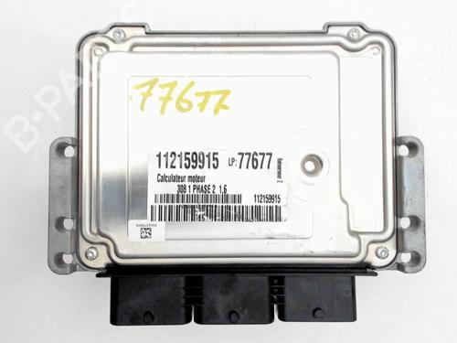 Engine control unit (ECU) PEUGEOT 308 I (4A_, 4C_) 1.6 HDi | BP29374958M57 