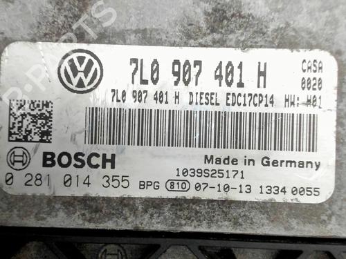 Engine control unit (ECU) VW TOUAREG (7LA, 7L6, 7L7) 3.0 V6 TDI | BP29374988M57 