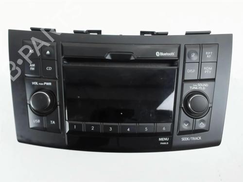 Used Radio SUZUKI SWIFT IV (FZ, NZ) 1.3 DDiS (AZG413D, ZC02S, ZC92S) (75 hp) 30689028