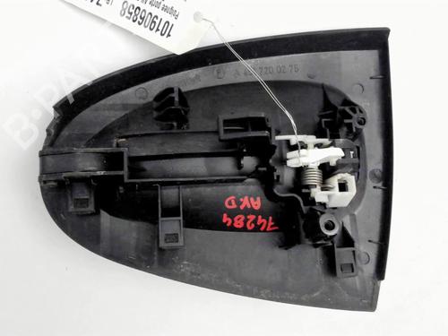 Front right exterior door handle SMART FORTWO Coupe (451) 1.0 (451.331, 451.380) | BP24473614C129 