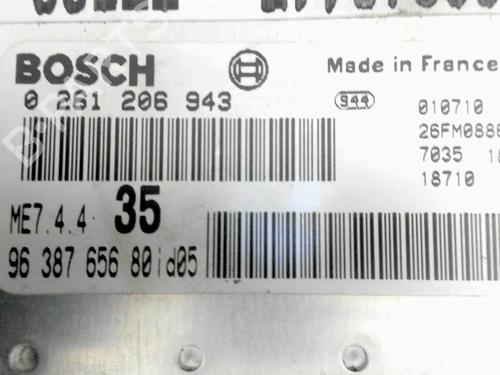 Engine control unit (ECU) PEUGEOT 307 (3A/C) 1.6 16V | BP27294219M57 