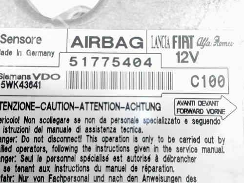 ECU airbags FIAT BRAVO II (198_) 1.9 D Multijet (198AXC1B) | BP29513852M53 