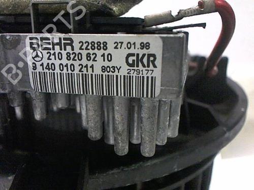 Used Heater blower motor Heater blower motor MERCEDES-BENZ E-CLASS (W210) E 300 Turbo-D (210.025) (177 hp) 20416508 20416508