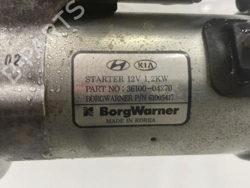 Used Starter Starter KIA STONIC (YB) 1.0 T-GDi (120 hp) 20386666 20386666