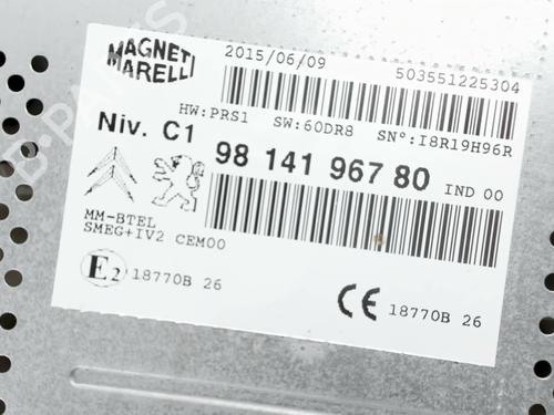 Radio DS DS 3 (SA_) 1.6 BlueHDi 116 (SABHXM) | BP31654181E6  - Image 5