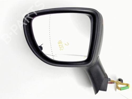 Used Left mirror RENAULT CAPTUR I (J5_, H5_) 1.5 dCi 90 (J5N4, J5M5, J5MW, J5M6, J5AL, J5AJ) (90 hp) 29956684