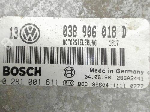 Engine control unit (ECU) VW GOLF IV (1J1) 1.9 TDI | BP29921725M57