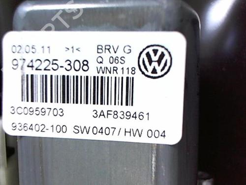Used Rear left window mechanism Rear left window mechanism VW PASSAT B7 Variant (365) 1.6 TDI (105 hp) 20409983 20409983
