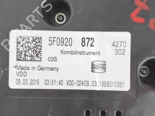 Used Instrument cluster SEAT LEON (5F1) 1.4 TSI (150 hp) 20463802