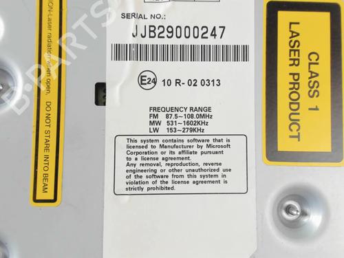 Bilradio HONDA CIVIC VIII Saloon (FD, FA) 1.3 IMA (FA3, FD3) | BP21237348E6 