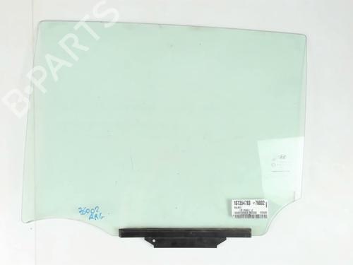 Dør rude ventre bagtil HYUNDAI i20 I (PB, PBT) 1.2 (78 hp) 27385424