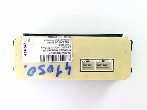 Climate control MAZDA PREMACY (CP) 2.0 TD | BP20436001I5 