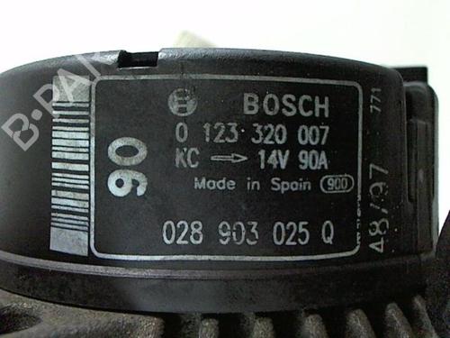 Alternator VW SHARAN (7M8, 7M9, 7M6) 2.0 | BP20449526M7 