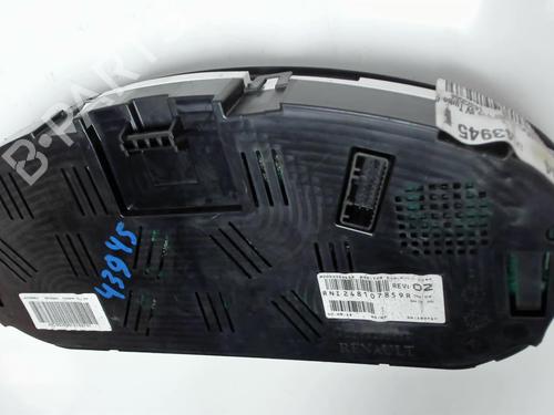 Used Instrument cluster Instrument cluster RENAULT MEGANE III Hatchback (BZ0/1_, B3_) 1.5 dCi (BZ09, BZ0D, BZ1W, BZ29, BZ14) (110 hp) 20412910 20412910