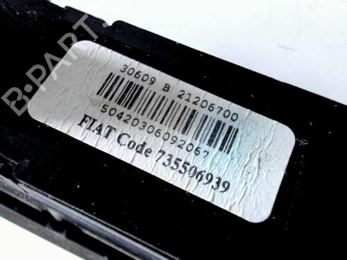 Warning switch FIAT PUNTO EVO (199_) 1.3 D Multijet (199AXC1A, 199BXC1A, 199AXT1A, 199BXT1A) | BP32149500I22  - Image 7