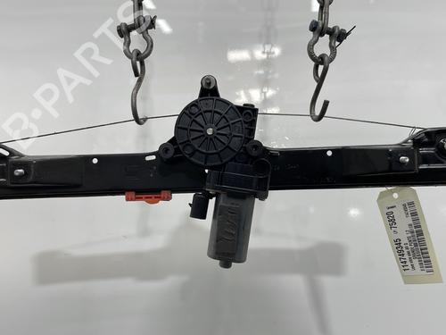 Used Front left window mechanism FIAT GRANDE PUNTO (199_) 1.2 (65 hp) 30044936