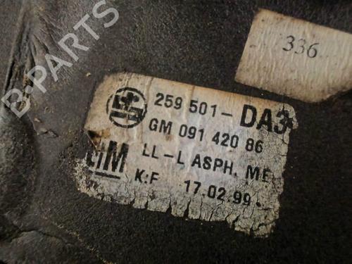 Left mirror OPEL ASTRA G Hatchback (T98) 1.7 TD (F08, F48) | BP30736411C26 