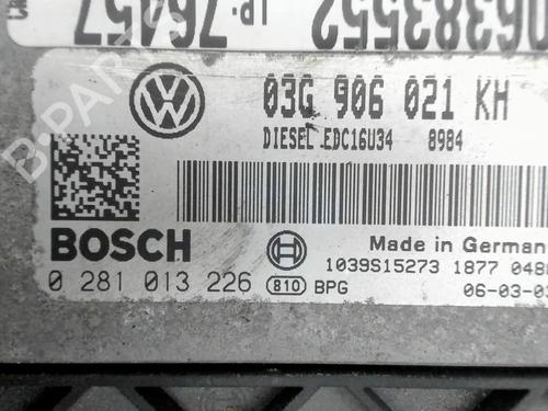 Engine control unit (ECU) VW GOLF V (1K1) 1.9 TDI | BP26532095M57  - Image 5