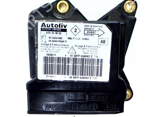 Used ECU airbags PEUGEOT 308 I (4A_, 4C_) 1.6 HDi (92 hp) 20448631
