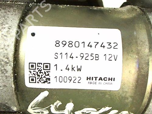 Starter OPEL MERIVA B MPV (S10) 1.7 CDTI (75) | BP20391655M8 