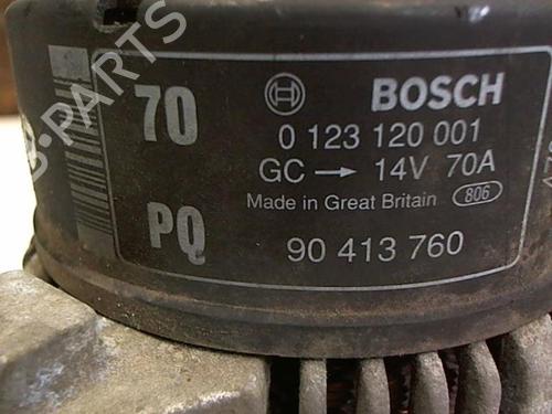Alternator OPEL TIGRA (S93) 1.4 16V (F07) | BP20470644M7 