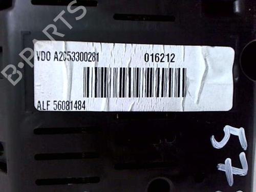 Instrument cluster ALFA ROMEO 159 Sportwagon (939_) 1.9 JTDM 16V (939BXC1B, 939BXC12) | BP20455280C47 