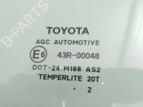 Rear right door window TOYOTA YARIS (_P13_) 1.5 Hybrid (NHP130_, NHP130) | BP27499808C21 