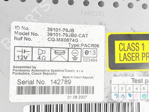 Used Radio Radio SUZUKI SX4 (EY, GY) 1.9 DDiS (RW419D) (120 hp) 20397012 20397012