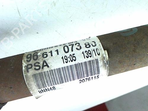 Used Left front driveshaft CITROËN DS3 (SA_) 1.6 HDi 110 (112 hp) 20392723