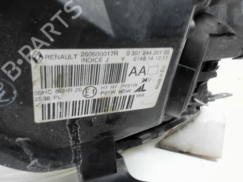 Left headlight RENAULT MEGANE III Coupe (DZ0/1_) 1.5 dCi (DZ09, DZ0D, DZ1F, DZ1G, DZ14, DZ29) | BP32373671C28