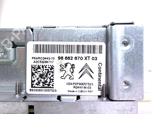 Radio CITROËN C4 Picasso I MPV (UD_) 1.6 HDi | BP20402750E6 