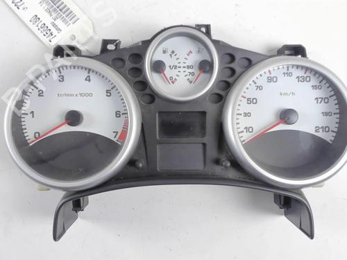 Used Instrument cluster PEUGEOT 207 (WA_, WC_) 1.4 (73 hp) 20468206