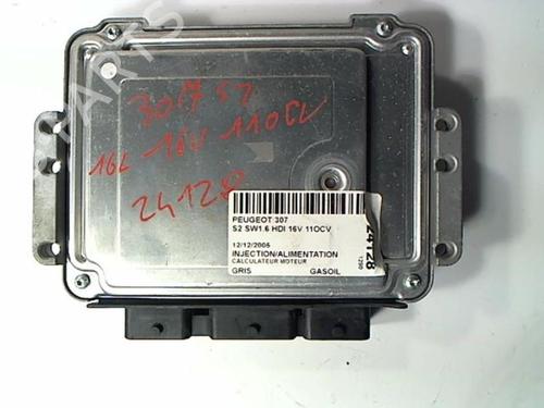 Engine control unit (ECU) PEUGEOT 307 SW (3H) 1.6 HDI 110 | BP20408355M57