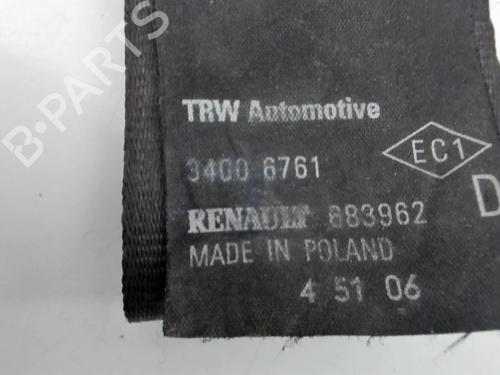 Front right seatbelt RENAULT CLIO III (BR0/1, CR0/1) 1.5 dCi (BR17, CR17) | BP32149368I25 