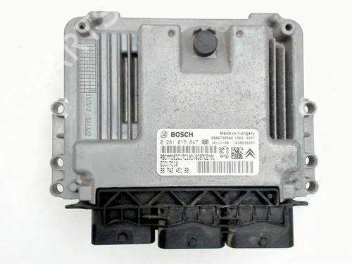Engine control unit (ECU) CITROËN DS3 (SA_) 1.6 HDi 90 | BP36669270M57 - Image 4
