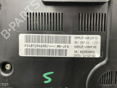 Instrument cluster RENAULT SCÉNIC IV (J9_) 1.5 dCi 110 | BP24439452C47 