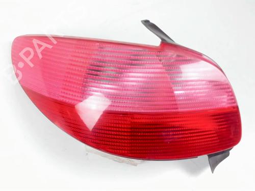 Left taillight PEUGEOT 206 Hatchback (2A/C) 1.1 i | BP30136966C34