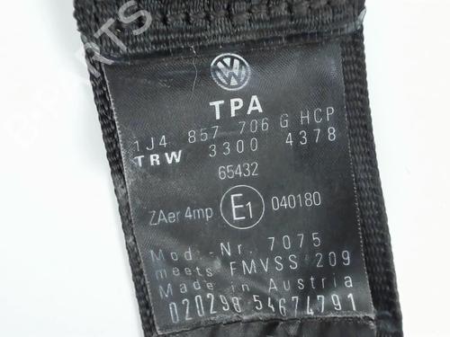 Høyre foran beltestrammer VW GOLF IV (1J1) 1.8 T | BP20428079C88 