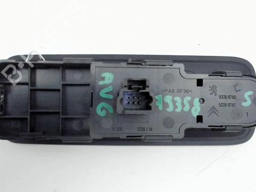 Used Left front window switch Left front window switch PEUGEOT 807 (EB_) 2.0 HDi (120 hp) 36669184 36669184