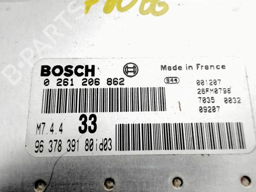 Engine control unit (ECU) CITROËN BERLINGO / BERLINGO FIRST Box Body/MPV (M_) 1.1 i (MAHDZ, MBHDZ, MBHFX) | BP23840988M57 