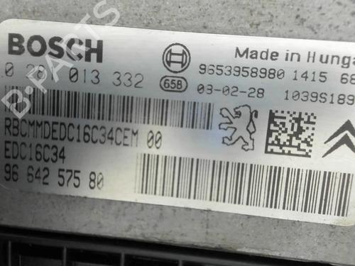 Engine control unit (ECU) PEUGEOT 307 Break (3E) 1.6 HDi 110 | BP28498645M57 