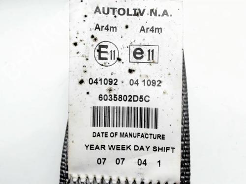 Rear right seatbelt DODGE CALIBER 2.0 CRD | BP20387171I28 - Image 5
