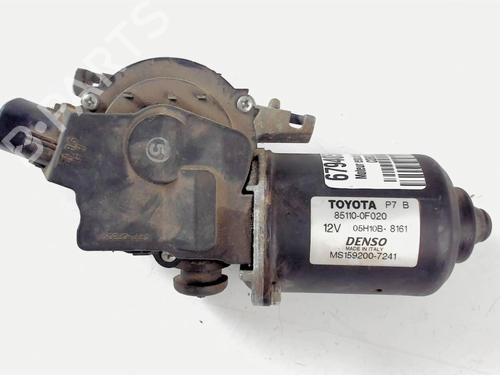 Used Front wiper motor Front wiper motor TOYOTA COROLLA Verso (ZER_, ZZE12_, R1_) 2.2 D-4D (AUR10_, AUR10R) (136 hp) 20424431 20424431