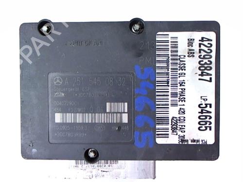 ABS pump MERCEDES-BENZ GL-CLASS (X164) GL 420 CDI 4-matic (164.828) | BP20444146M43 