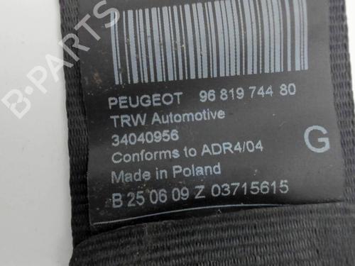 Front left belt tensioner PEUGEOT 3008 I MPV (0U_) 1.6 HDi | BP29374821C87 